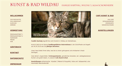 Desktop Screenshot of kunst-und-rad.de