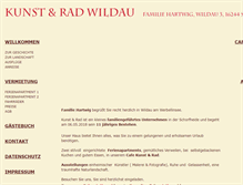 Tablet Screenshot of kunst-und-rad.de
